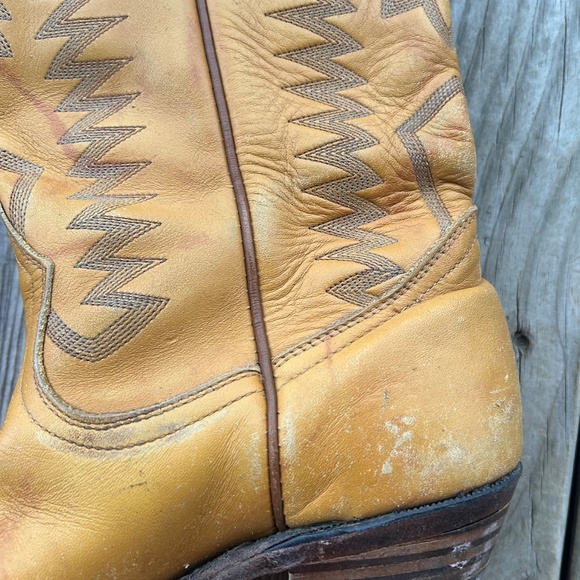 Western Cowboy Boulet Boots Made in Canada Women’s 7 - Picture 7 of 16